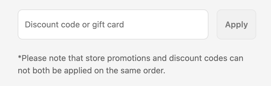 Checkout notice block example
